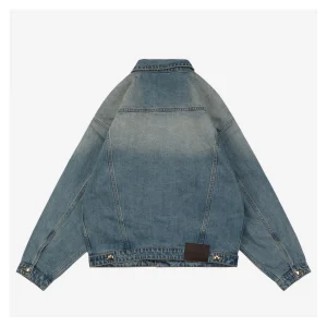MM Letter Patch Embroidered Denim Jacket4.jpeg