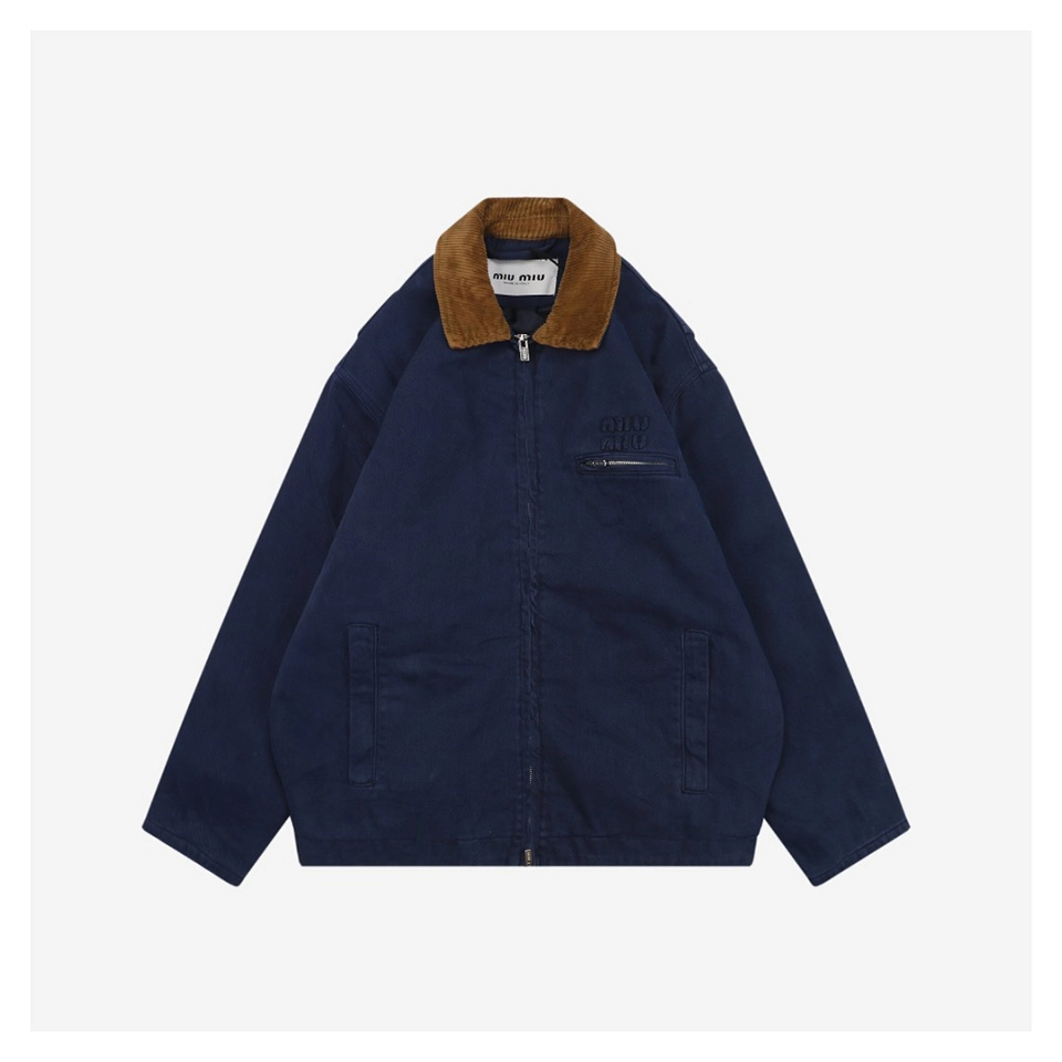 MM Navy Workwear Padded Jacket