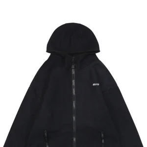 MM Small Logo Fleece Zip Hoodie
