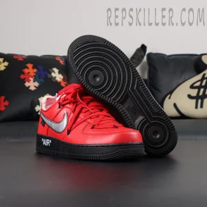 Off-White x Air Force 1 Low SP “Red Black”