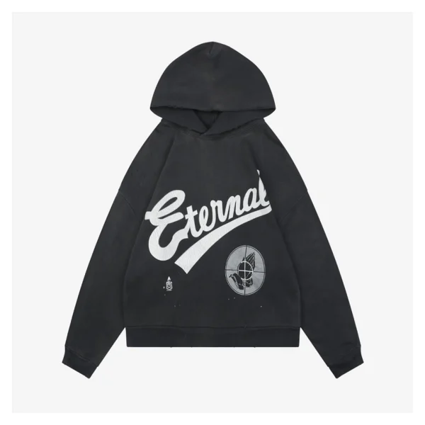 Saint Michael Crosshair Prayer Graphic Hoodie