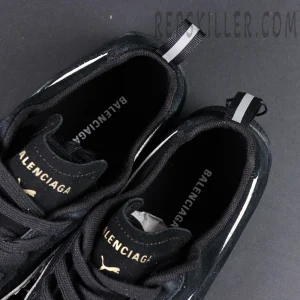 Speedcat Suede Balenciaga in Black:white2
