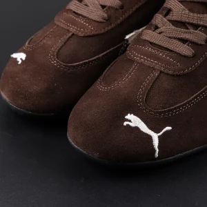 Speedcat Suede Balenciaga in Brown:white:black6