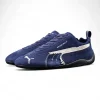 Speedcat Suede Balenciaga in Navy/white/black