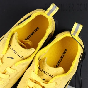 Speedcat Suede Balenciaga in Yellow:black2