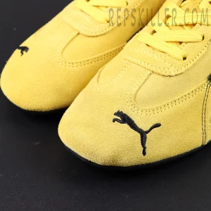 Speedcat Suede Balenciaga in Yellow:black5