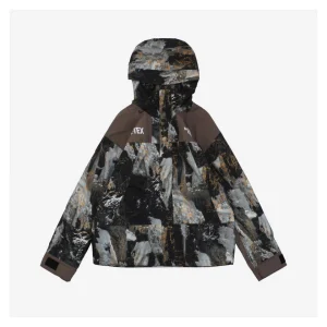 TNF UE Hard Shell Hooded Jacket Grey