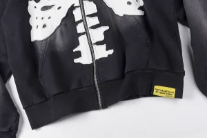 That’s A Awful Lot of Cough Syrup Skeleton Print Full Zip Hoodie10