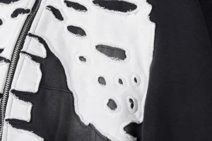 That’s A Awful Lot of Cough Syrup Skeleton Print Full Zip Hoodie12