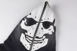 That’s A Awful Lot of Cough Syrup Skeleton Print Full Zip Hoodie4