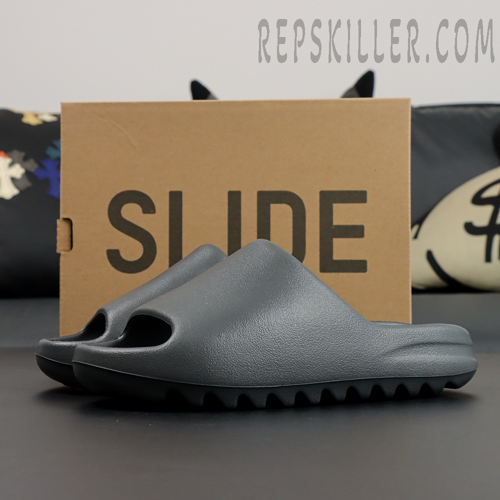 Yeezy Slides ‘Slate Grey’ Replica