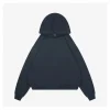 Acne Studios 1996 Distressed Lettering Hoodie (Navy/Black)