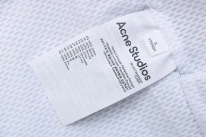 Acne Studios 1996 Embroidered Back Logo Jacket Grey Wash tag