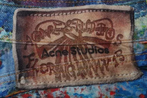Acne Studios Oil-Paint Effect Denim Pants7.jpeg