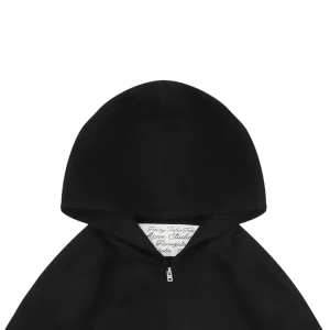 Acne Studios Wool Cashmere Hooded Jacket Black
