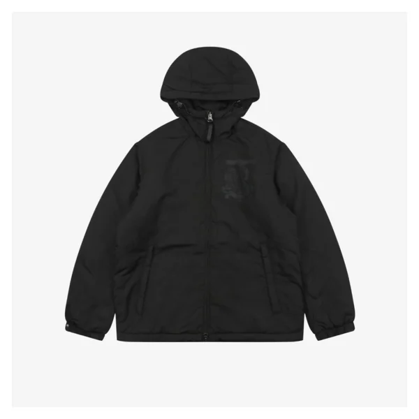 BBry BT Equestrian Knight Hooded Jacket Black Front side