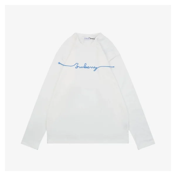 BBry Signature Rope Embroidery Shirt White Front side