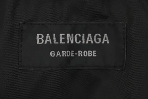 Balenciaga Circle Logo Padded Vest Logo tag
