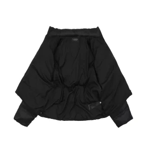 Balenciaga Small Oval Logo Puffer Jacket Black Inside