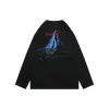 BBry Sailboat Graphic Shirt (Black/White)