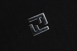 F Metallic Logo Jacquard T-shirt Logo