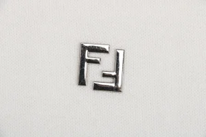 F Metallic Logo Jacquard T-shirt Logo