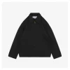 L Rear Logo Patch Pleated Jacket