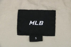 MLB NY Four-Pocket Workwear Canvas Jacket Logo tag