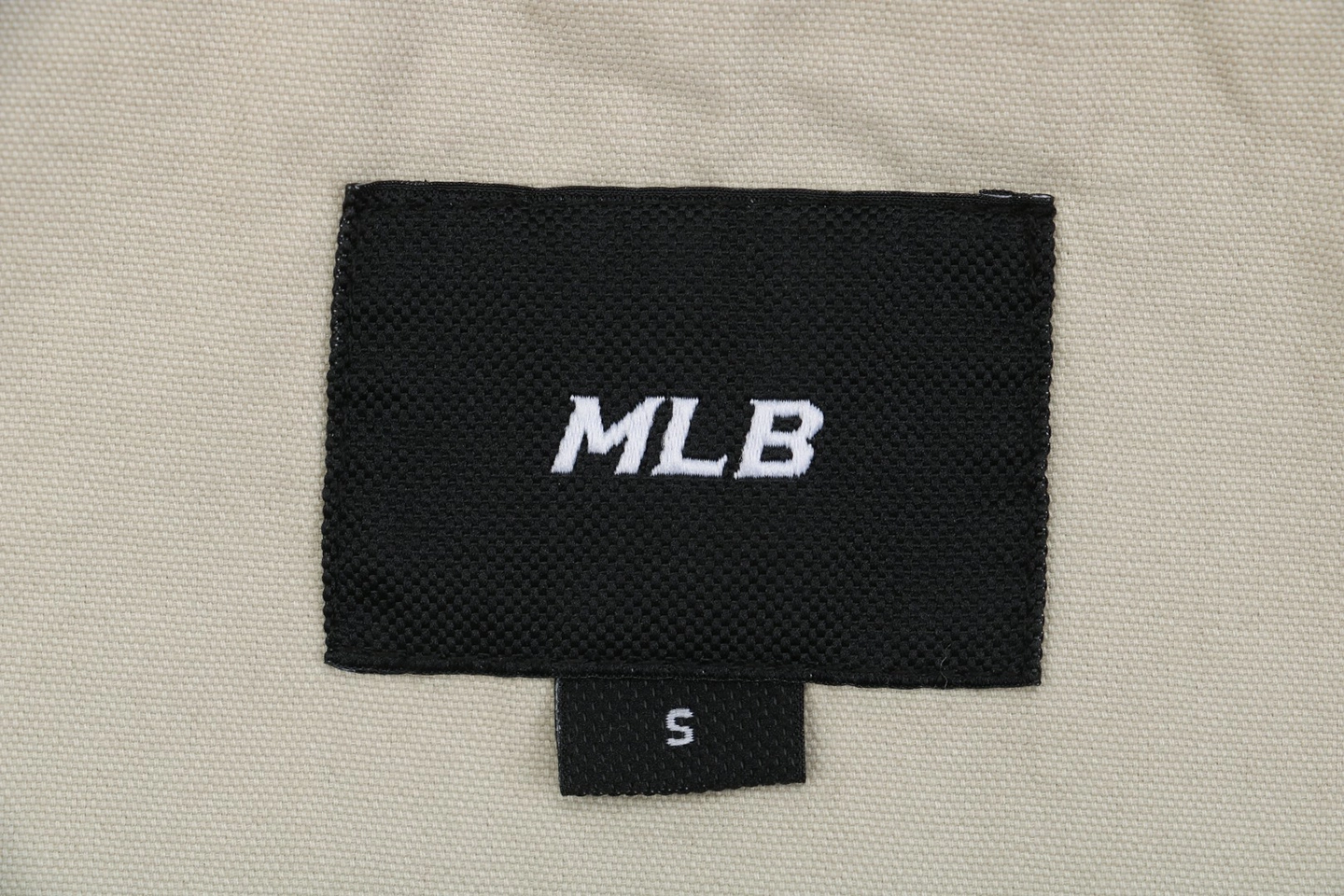 MLB NY Four-Pocket Workwear Canvas Jacket Logo tag