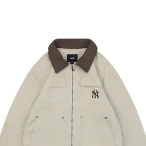 MLB NY Four-Pocket Workwear Canvas Jacket