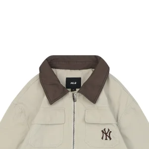 MLB NY Four-Pocket Workwear Canvas Jacket