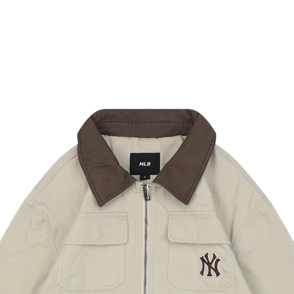 MLB NY Four-Pocket Workwear Canvas Jacket