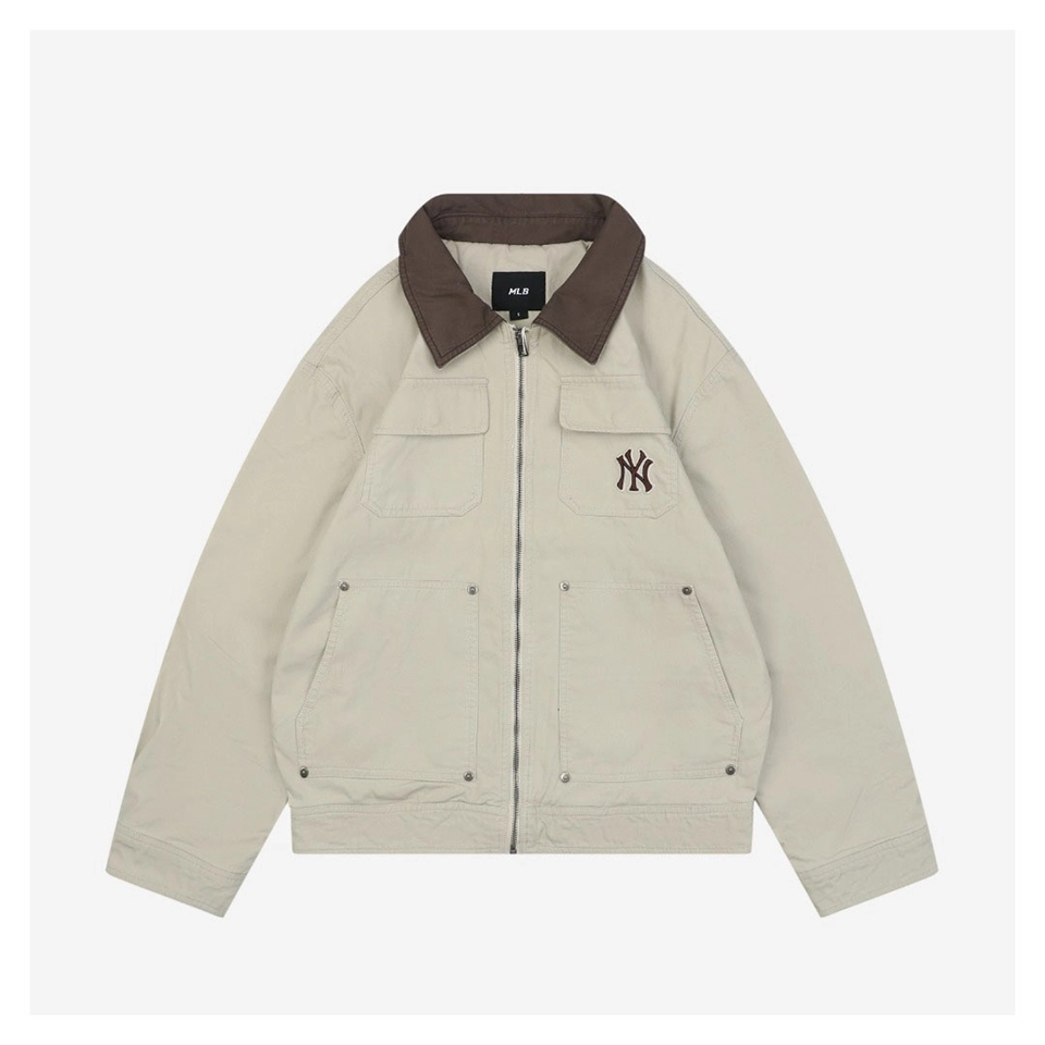 MLB NY Four-Pocket Workwear Canvas Jacket