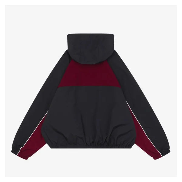 MM Colorblock Logo Hooded Jacket Back side