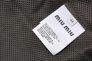 MM Colorblock Logo Hooded Jacket Wash tag