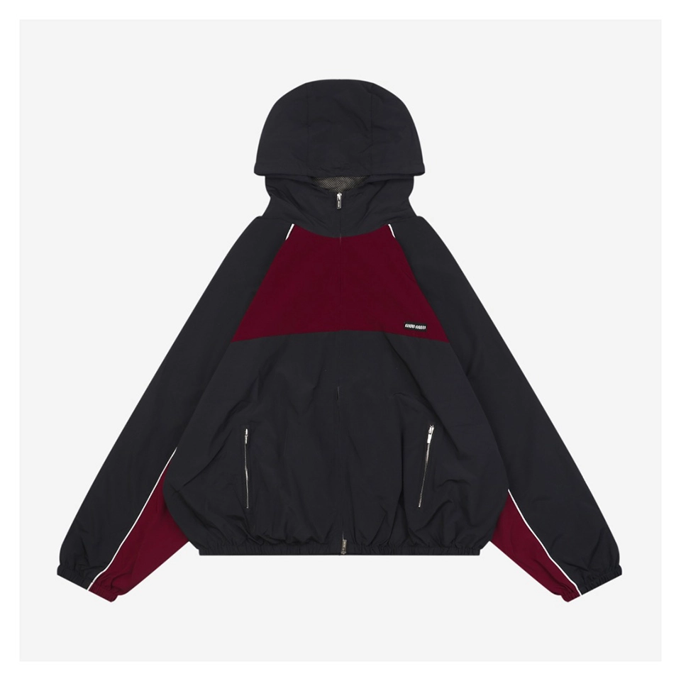 MM Colorblock Logo Hooded Jacket