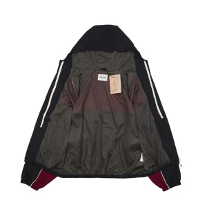 MM Colorblock Logo Hooded Jacket Inside