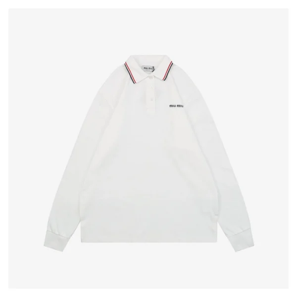 MM Contrast-Tipped Logo Polo Shirt