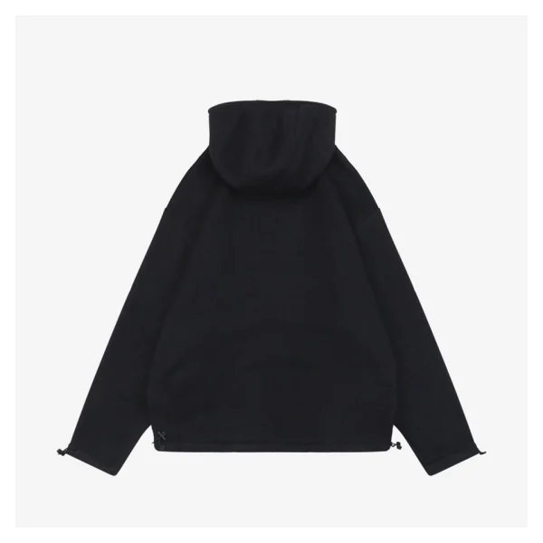 MM Logo Fleece Hoodie Jacket Back side