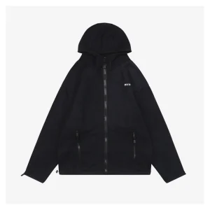 MM Logo Fleece Hoodie Jacket Front side