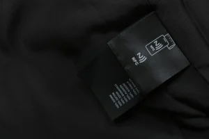 MM Logo Plaid Padded Jacket Wash tag