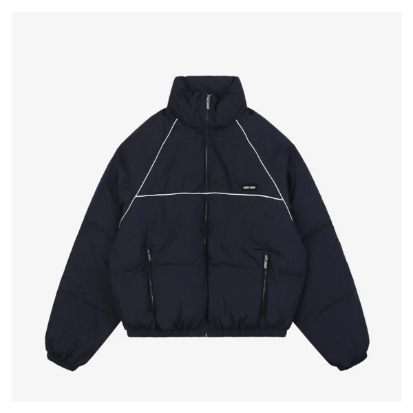MM Panel Puffer Jacket Navy