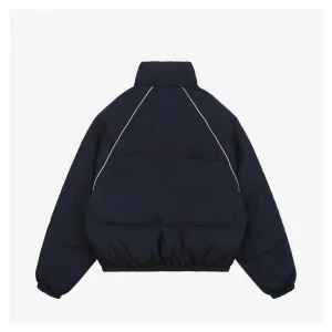 MM Panel Puffer Jacket Navy Back side
