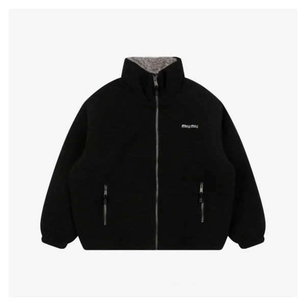 MM Small Logo Fleece Down Jacket