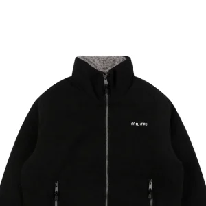 MM Small Logo Fleece Down Jacket