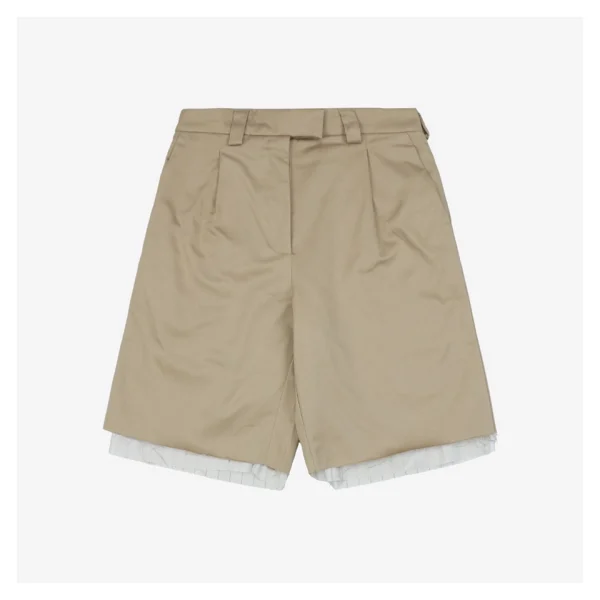 MM Striped-Lining Tailored Shorts
