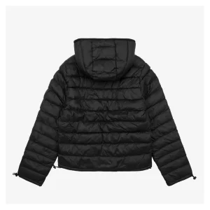 Miu Miu Hooded Down Black Jacket Back side