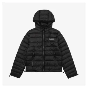 Miu Miu Hooded Down Black Jacket