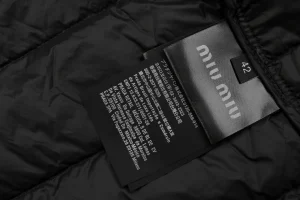 Miu Miu Hooded Down Black Jacket9.jpeg