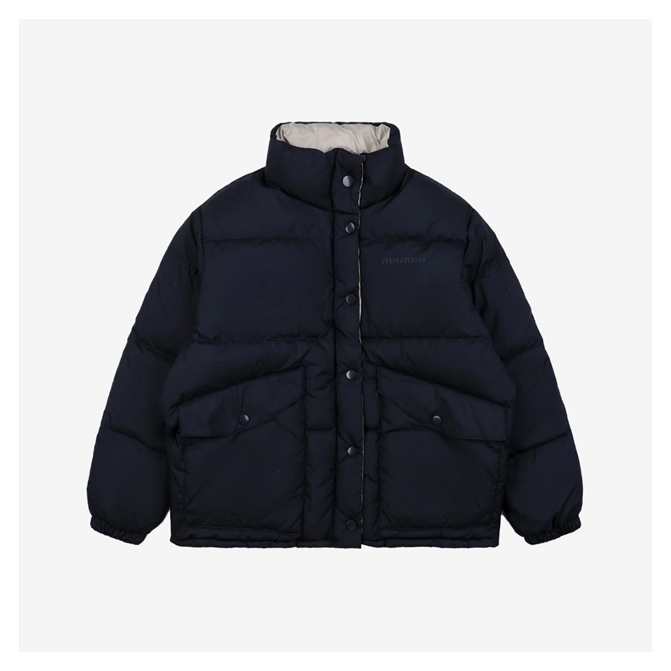Miu Miu Reversible High-Fill Goose Down Jacket